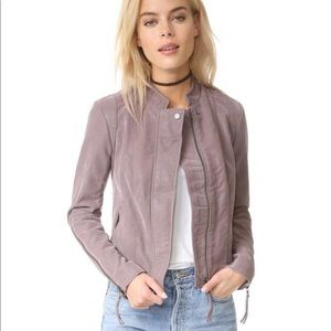 Free People Faux Leather/Suede Jacket